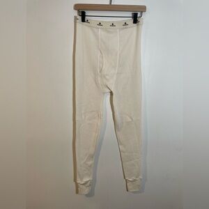 Indera Men's Traditional Waffle Thermal Underwear Bottoms Sz Medium Layer Warmth
